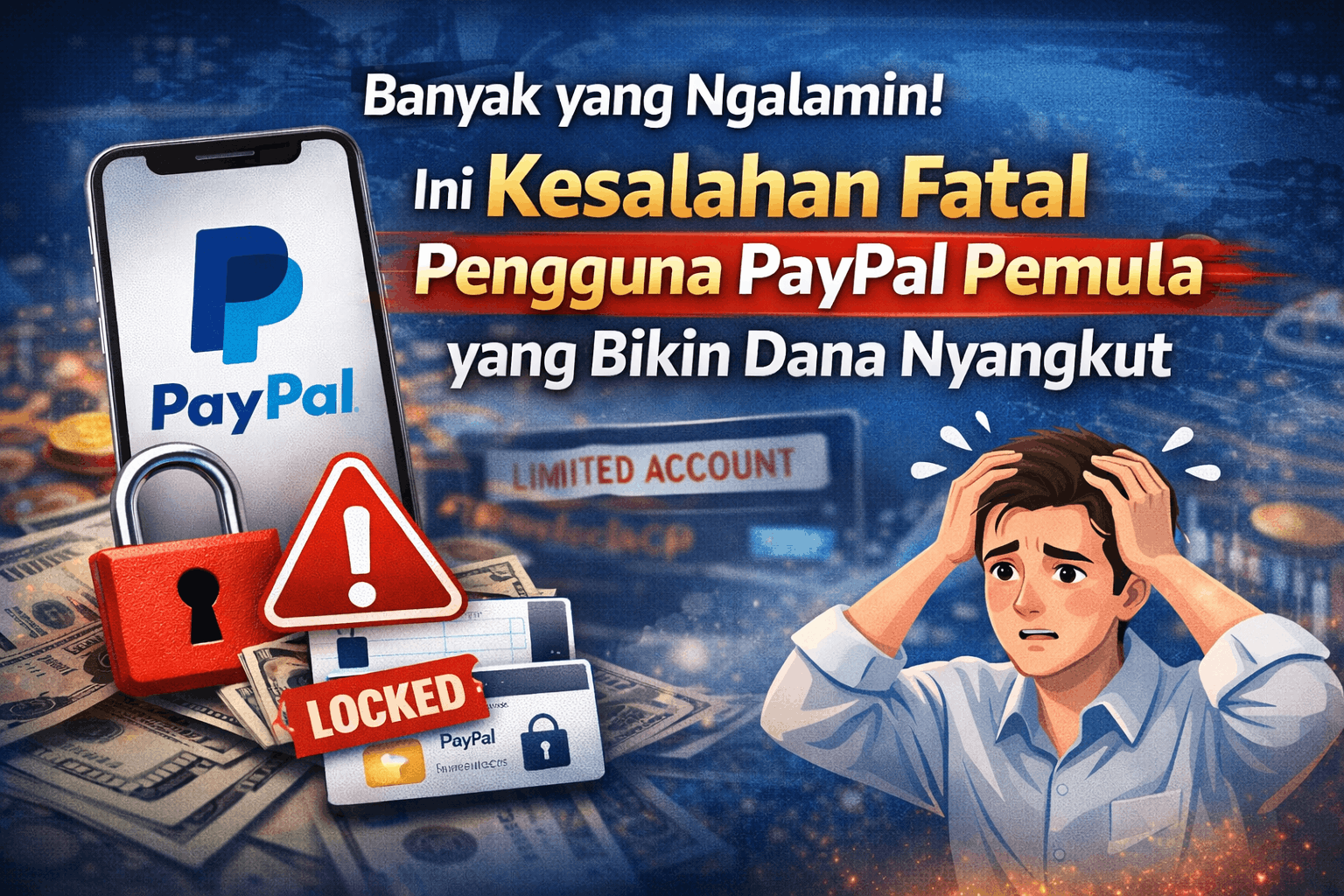 Ini Kesalahan Fatal Pengguna PayPal Pemula yang Bikin Dana Nyangkut