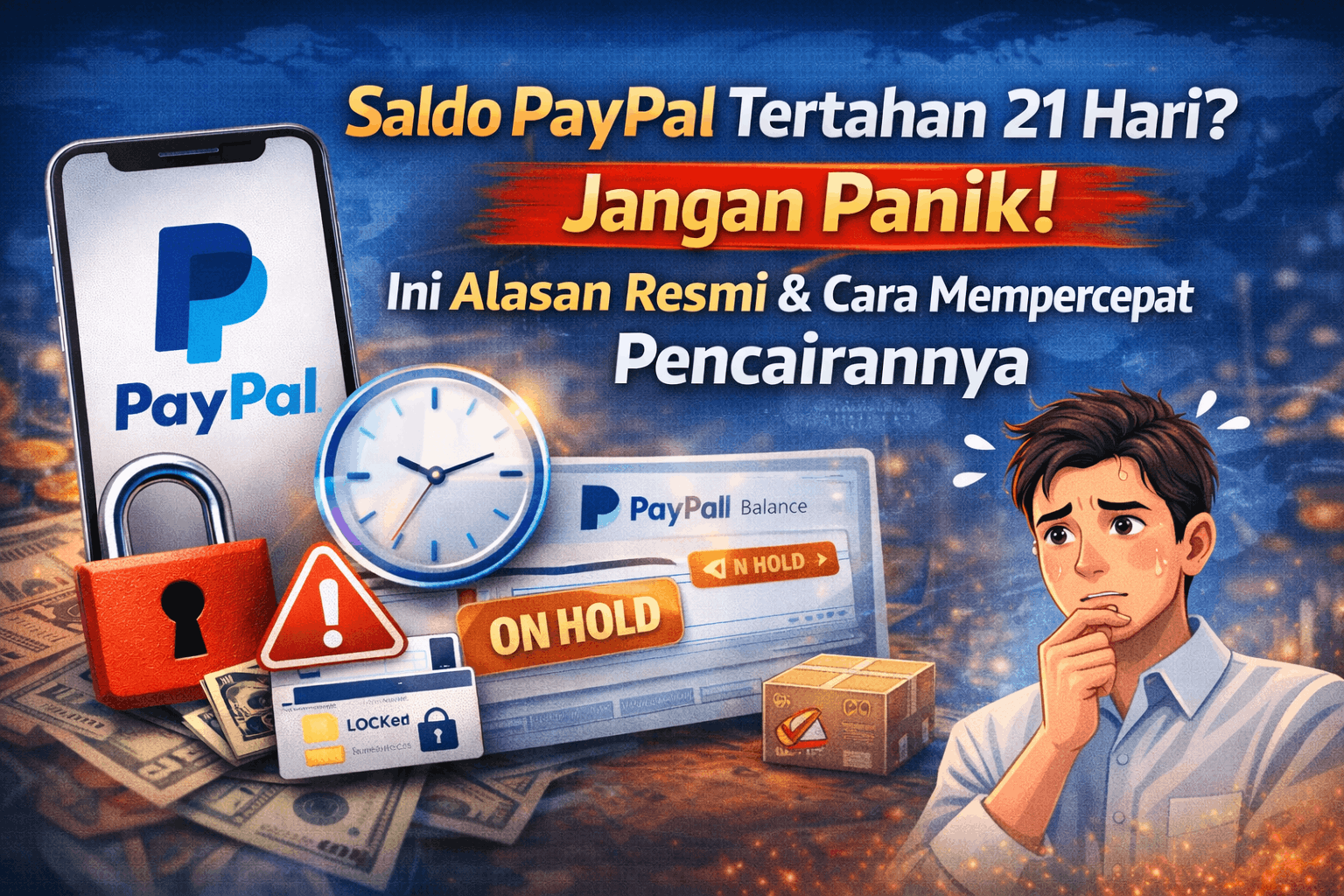 Saldo PayPal Tertahan 21 Hari? Jangan Panik! Ini Alasan Resmi & Cara Mempercepat Pencairannya
